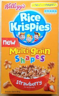 New Kellogg's Strawberry Rice Krispies Multi-Grain Shapes