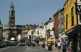 Traditional UK high street