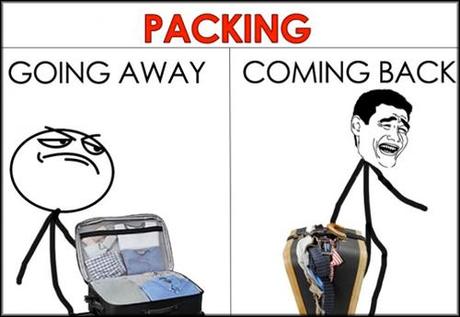 vacation humor packing for your trip