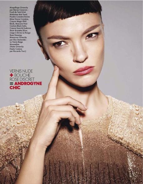 Mariacarla Boscono by Jan Welters for Elle Magazine France January 2013 4