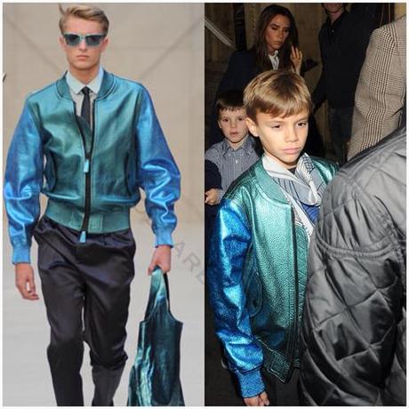Celeb Style: Romeo Beckham, Burberry model and the son of...