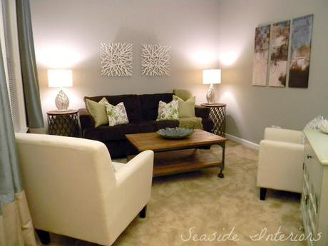 Contemporary Living Room Reveal Start to Finish!!