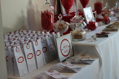 Step Right Up to the Fancy Photobooth, A Red and White Candy Buffet by Sweet Styling by Thanh