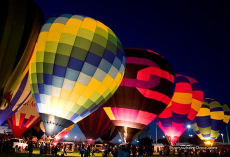 Yuma Balloon Festival Glow