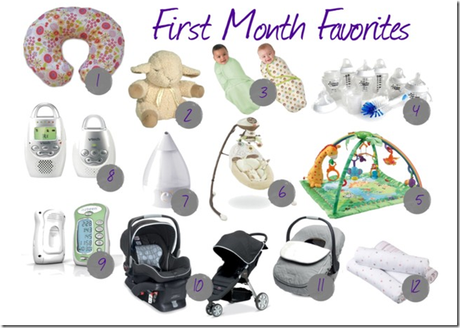 Baby Gear: First Month Favorites - Paperblog
