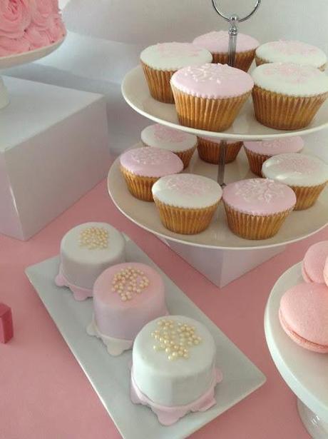 A Beautiful Pink Themed Birthday by Cupcakes by Tan