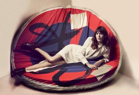 Alexa Chung for Maje Spring 2013 Campaign by Craig McDean  4