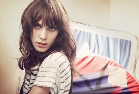 Alexa Chung for Maje Spring 2013 Campaign by Craig McDean  2