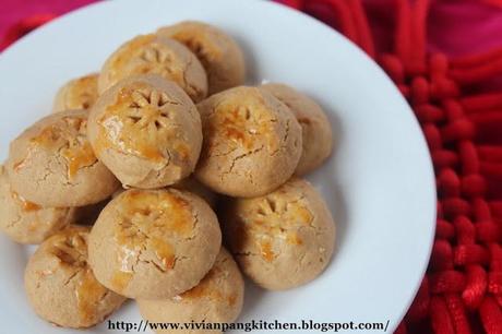 Chinese Peanut Cookies(Gluten Free)-CNY Cookies#4