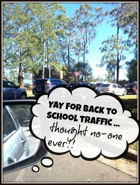 Wordless Wednesday – and it’s back to school traffic