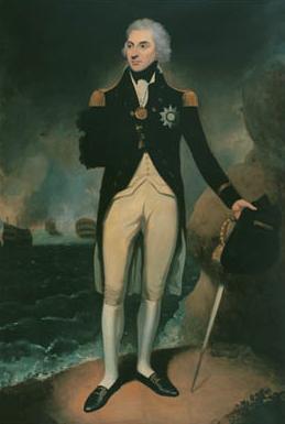painting of admiral nelson by william berczy