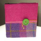 Harris Tweed Notebook Covers, Hand Made in Scotland.