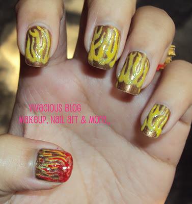 Fiery Nails : Nail Art Fiery Nails : Nail Art