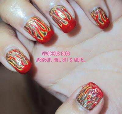 Fiery Nails : Nail Art Fiery Nails : Nail Art