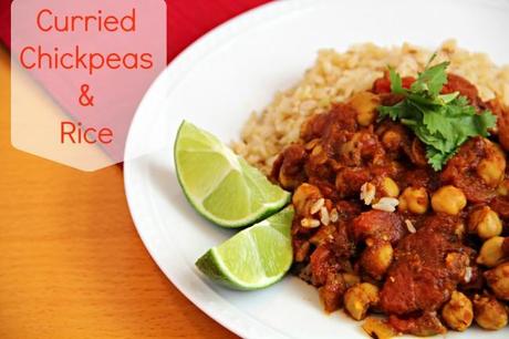Curried Chickpeas And Rice Recipe 650x433 Curried Chickpeas and Rice