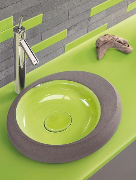 Product Spotlight: Pyrolave Sinks Pyrolave citron vert sink