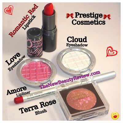 Valentine's Day Sweetheart Look-Using Prestige Cosmetics