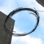 Halo sculpture Angel, Islington Halo sculpture outside Tinderbox cafe Angel, Islington