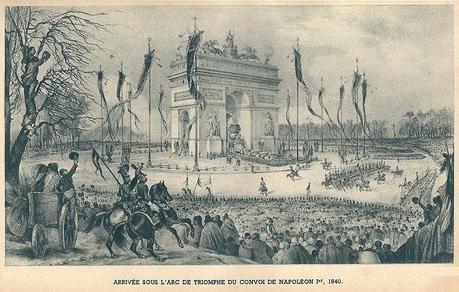 Napoleon's ashes are returned to Paris in 1840