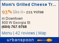 Mom's Grilled Cheese Truck on Urbanspoon