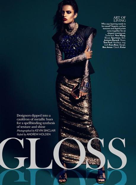 Lakshmi Menon for Vogue India’s February 2013 by Kevin Sinclair3