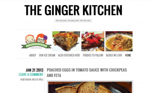 Indiana Blogs: The Ginger Kitchen