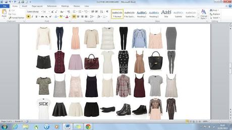 Wishlists in the form of a Word Document Wishlists in the form of a Word Document