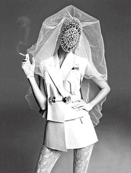 Kati Nescher by Inez & Vinoodh for Vogue Paris November 2012