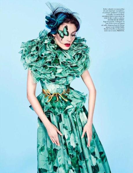Kati Nescher by Inez & Vinoodh for Vogue Paris November 2012 3