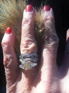 Custom Engagement Ring and Wedding Band