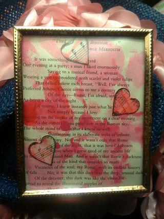  Mysterious miraculous MondayYesterday – Sunday – I created this lovely little Valentine’s Poetic beauty.