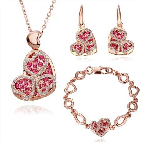 Best Gift for Girlfriend velentine jewelry heart shaped