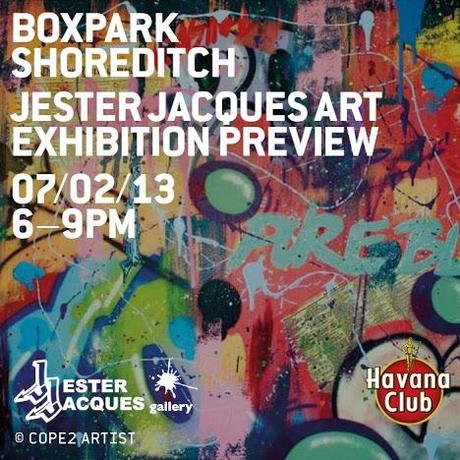 Jester Jacques Gallery Box Park Pop Up Shop