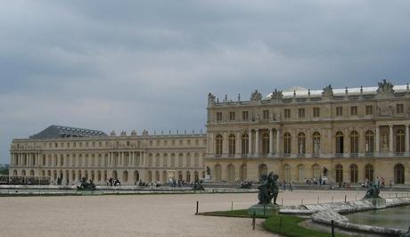 Water Parterre - Palace of Versailles - looking towards North Wing -- France