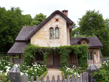 Marie Antoinette's estate gardens - the housekeeper's cottage  - Palace of Versailles - France