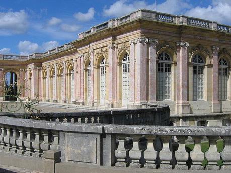 The Grand Trianon Castle - pink exterior walls - Domain of Versailles - France