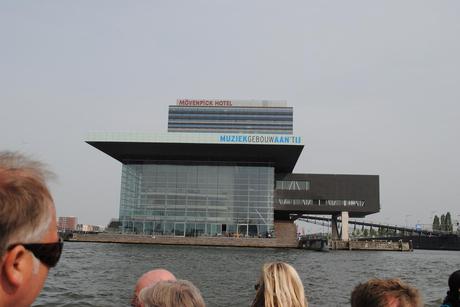 Amsterdam - Tour on the River Music Building on the IJ