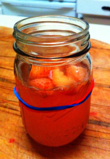 how to avoid getting sick once you’ve been exposed home-brewed strawberry kombucha