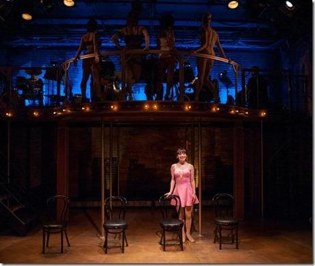 Tiffany Topol and The Fandago Girls (Katie Spelman, Ericka Mac, Karen Burthwright and Emilty Ariel Rogers) from Writers' Theatre's Review: Sweet Charity (Writers’ Theatre)