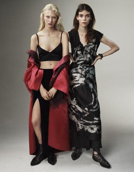 Meghan Collison and Juliana Schurig by Josh Olins Source for UK Vogue March 2013 4