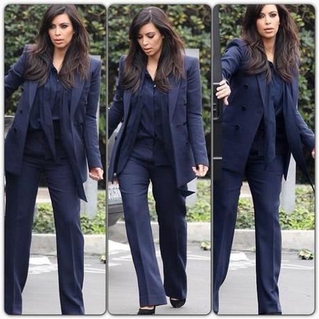 Celeb Style: Kim Kardashian out and about in Miami wearing a...
