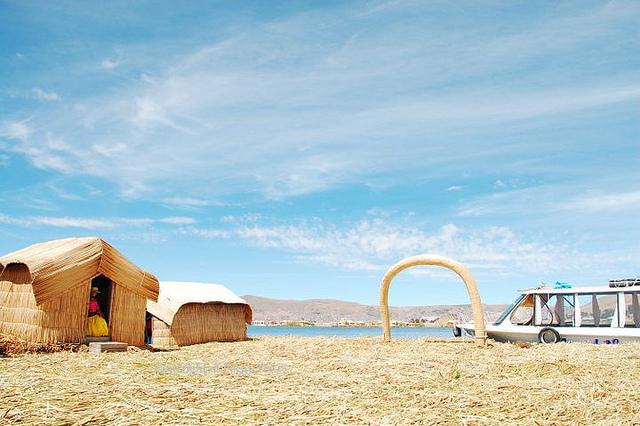 Islands in the sun Islands Uros Lake Titicaca