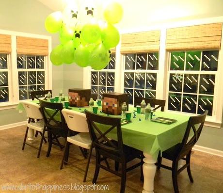 A Fun Minecraft Party! A Fun Minecraft Party!