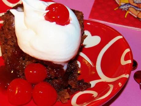 Crocked Cherry Cola Chocolate Cake/ Kelli’s Retro Kitchen Arts