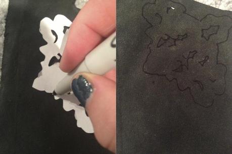 DIY Rorschach Necklace 2 Ways 1