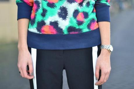 bright leopard print kenzo trend outfit
