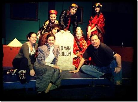 The cast of Clock Productions' Review: Scary Tales 2013 (Clock Productions)