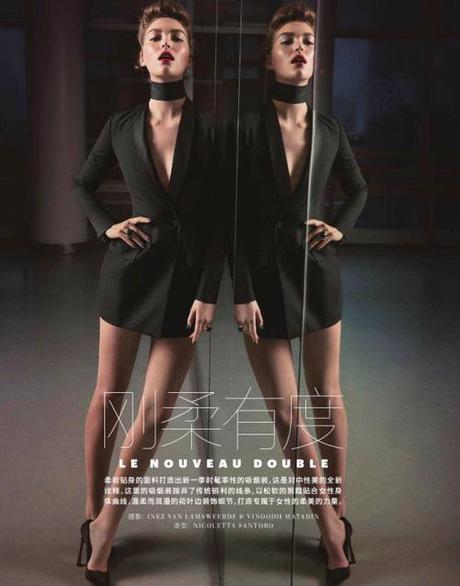 Arizona Muse for Vogue China March 2013 in Le Nouveau...