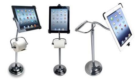 Pedestal Stand with Roll Holder for iPad
CTA Digital’s Pedestal...