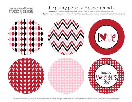 Free Printable Friday: Be Mine Valentine paperroundtemplate